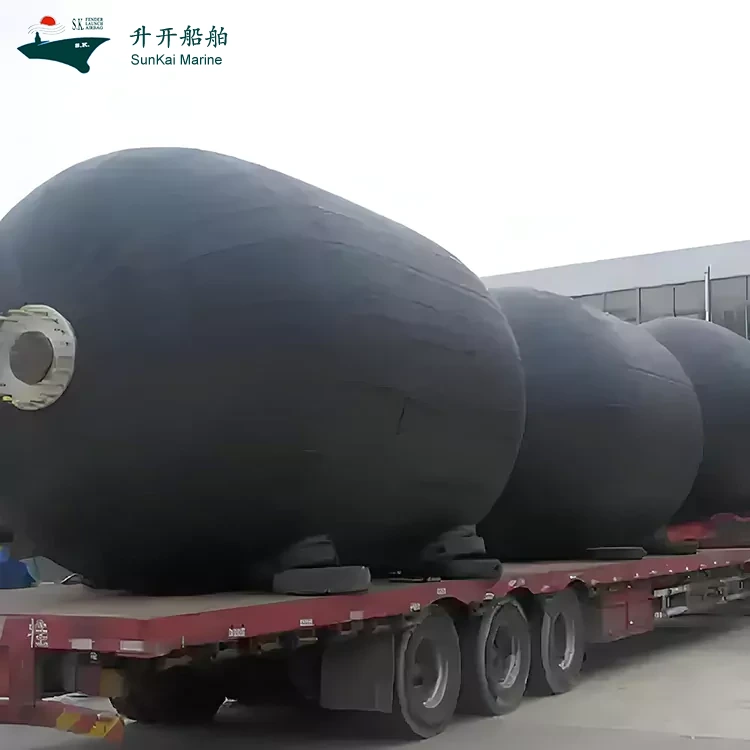 Shengkai Marine Supplies Co., Ltd.'s Newly evolvit Marine Inflatable Fenders Publice devolverunt lineae productionis et in Service ingrediuntur