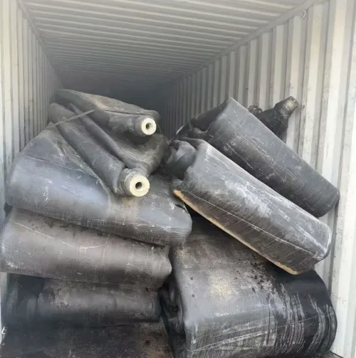 Profecti vela pro Global Mercatibus, Iter cum Quality! SunKai Marine Batch-Loads Marine Airbags ad transmarinas Delivery